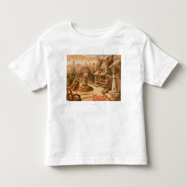 Camiseta De Bebé Teatro magnífico de Fausto de Lewis Morrison (Anverso)