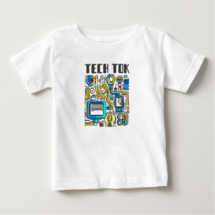 Camiseta De Bebé Tech Tok