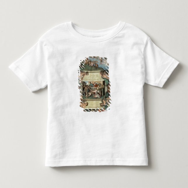Camiseta De Bebé Techo de la capilla de Sistine (Anverso)
