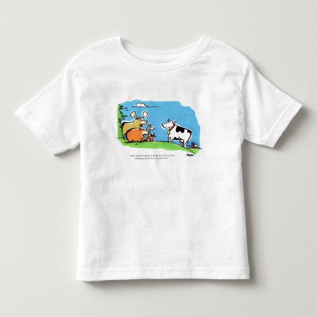 Camiseta De Bebé Tecleo animal (Anverso)
