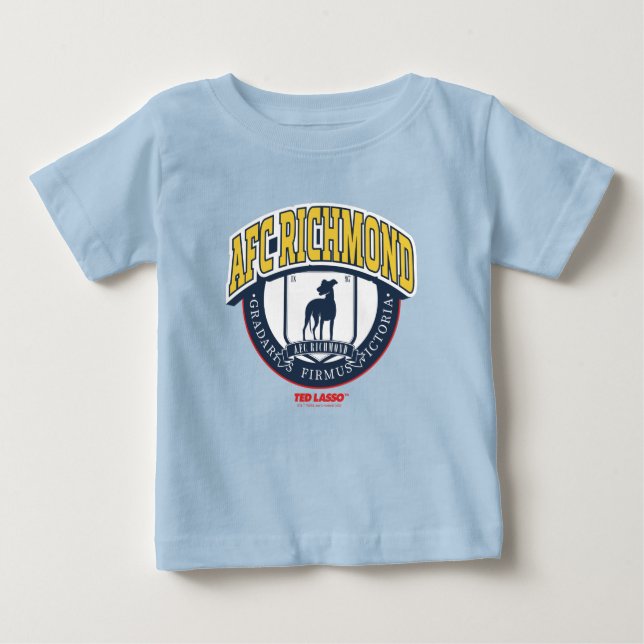 Camiseta De Bebé Ted Lasso | Insignia del Círculo Atlético de Richm (Anverso)