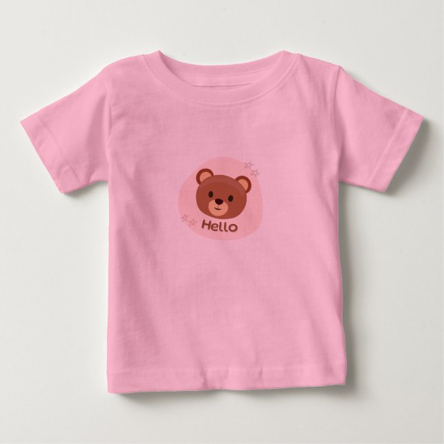 Camiseta De Bebé Teddy (Anverso)
