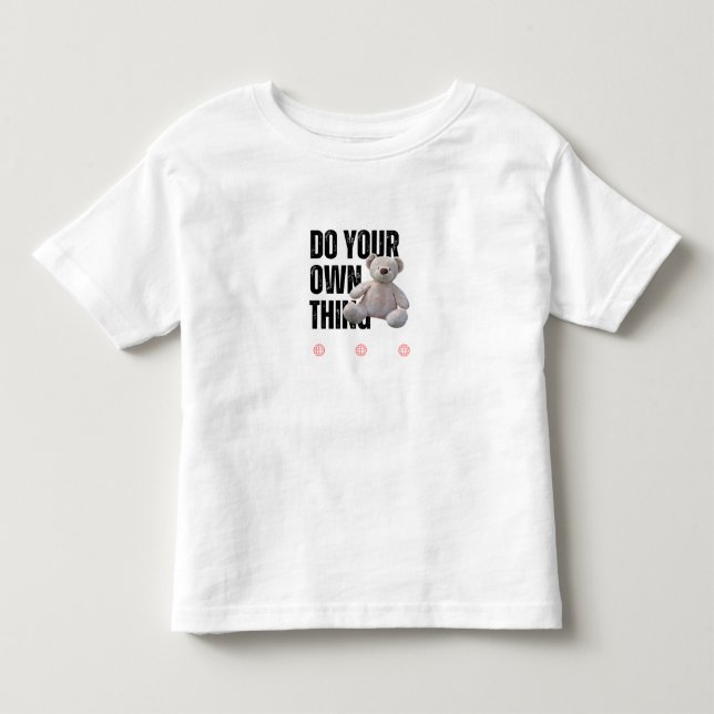 Camiseta De Bebé Teddy Bear (Anverso)