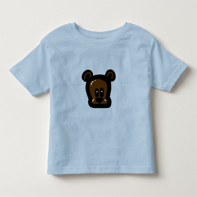 Camiseta De Bebé Teddy_Bear_Head (Anverso)
