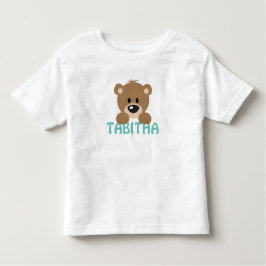 Camiseta De Bebé Teddy Bear Toddler Tee