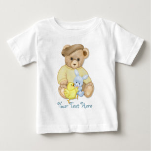 Camiseta De Bebé Teddy Boy Easter