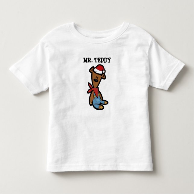 Camiseta De Bebé Teddy con disfraces divertidos de Navidades (Anverso)