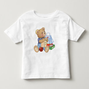 Camiseta De Bebé Teddy de los días escolares