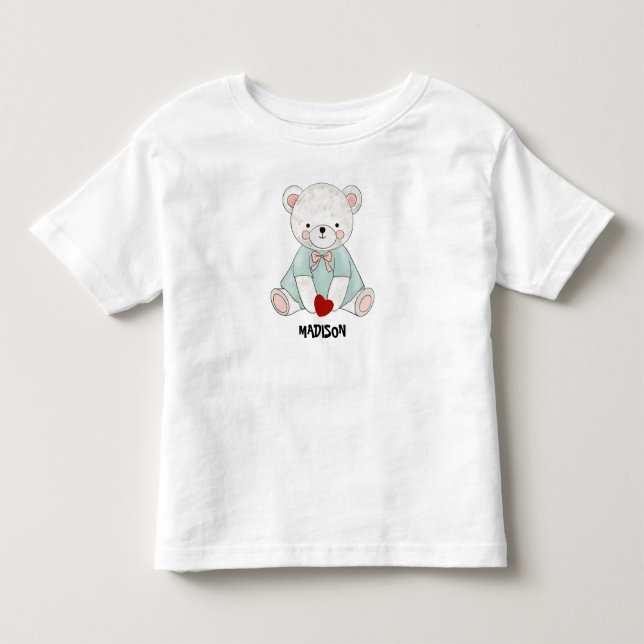 Camiseta De Bebé Teddy dulce (Anverso)