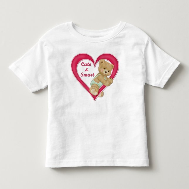 Camiseta De Bebé Teddy Heart (Anverso)