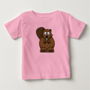 Camiseta De Bebé Tee de bebé de Little Beaver