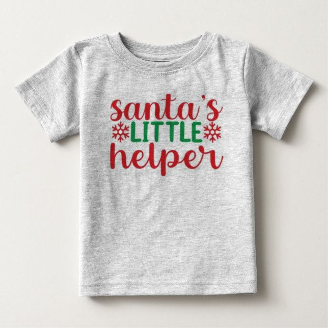 Camiseta De Bebé Tee de bebé de Santa Elena (Anverso)