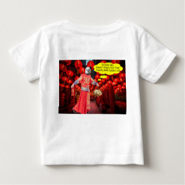 Camiseta De Bebé tee de bebé. Feliz Año Nuevo Chino. panda/hombre