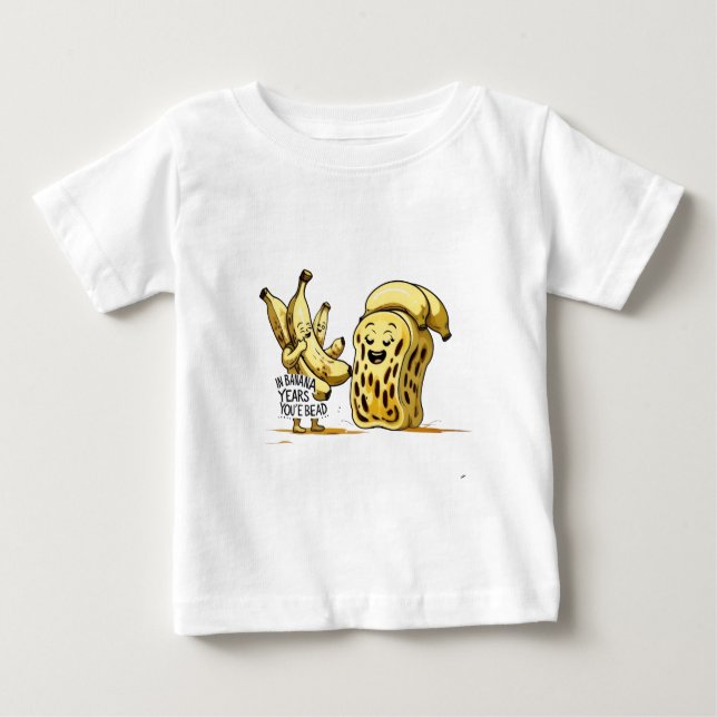 Camiseta De Bebé Tee de bollo de comida (Anverso)