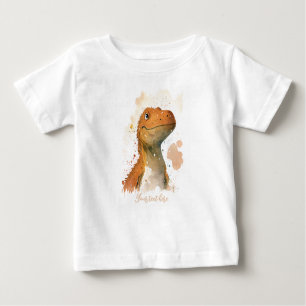 Camiseta De Bebé Tee de dinosaurio para bebés personalizado