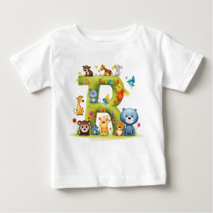 Camiseta De Bebé "Tee de niños personalizado con R Magic"