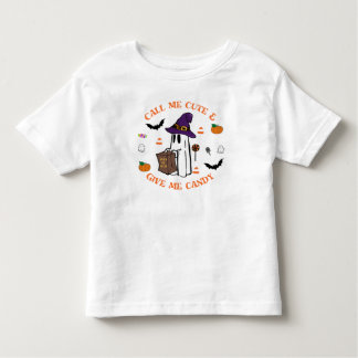 Camiseta De Bebé Tee fantasma de truco o tratamiento