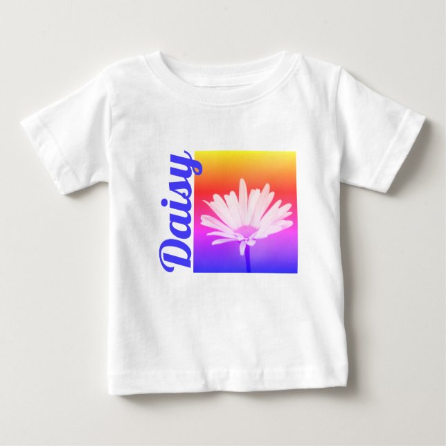 Camiseta De Bebé Tee florido (Anverso)