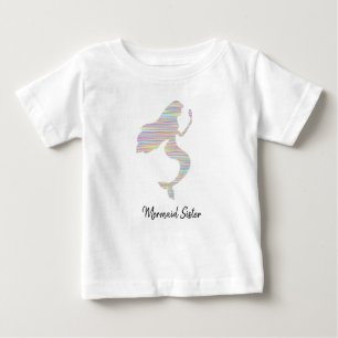 Camiseta De Bebé Tee gráfico de Sirena de Niños