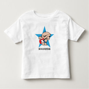 Camiseta De Bebé Tee gráfico Rockstar para niños