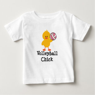 Camiseta De Bebé Tee infantil de pollo de voleibol