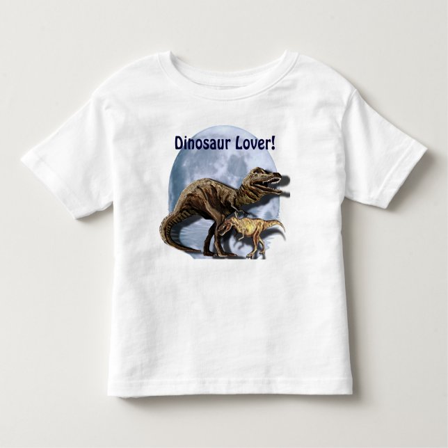 Camiseta De Bebé Tee Rex, amante de los dinosaurios (Anverso)