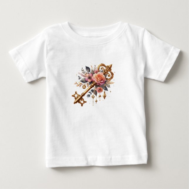 Camiseta De Bebé tee shirt clef enfant (Anverso)