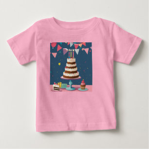 Camiseta De Bebé "Tee Up Your Birday: Diseños únicos
