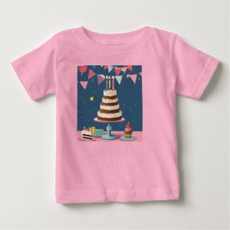 Camiseta De Bebé "Tee Up Your Birday: Diseños únicos