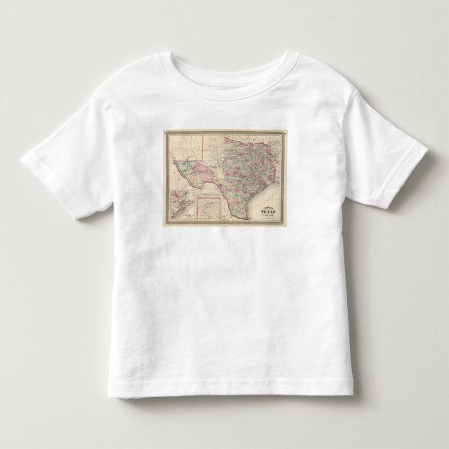 Camiseta De Bebé Tejas 5 (Anverso)