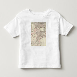 Camiseta De Bebé Tejas y México, Houston