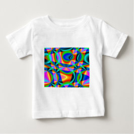 Camiseta De Bebé Tejido arco iris