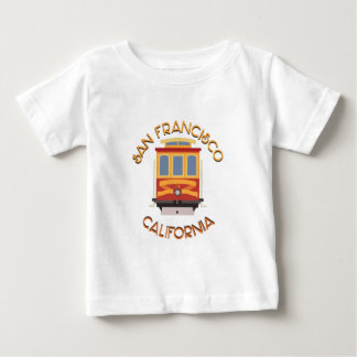 Camiseta De Bebé Teleférico de San Francisco