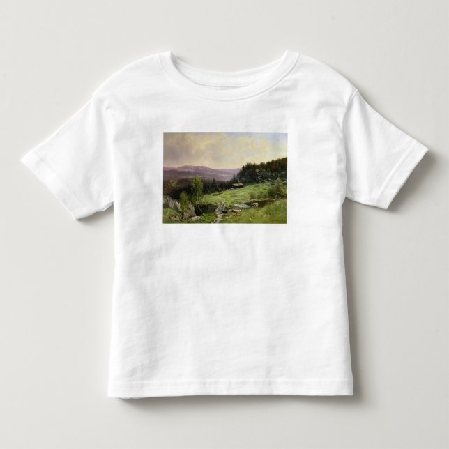 Camiseta De Bebé Telemark, Noruega del sur (Anverso)