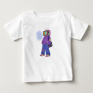 Camiseta De Bebé Televisión retro dopamina