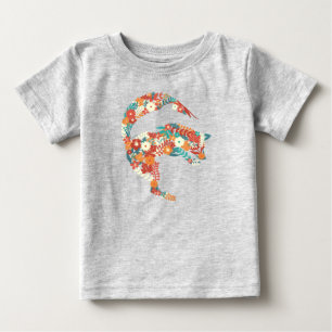 Camiseta De Bebé Tema de la naturaleza del animal silvestre zorro f