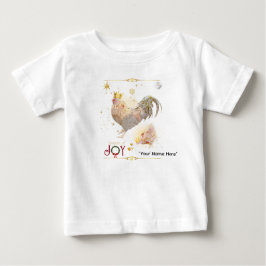 Camiseta De Bebé Tema de Navidad Boganhues impresión
