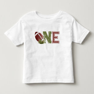Camiseta De Bebé Tema del fútbol Primer año por año cumpleaños