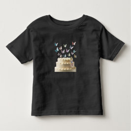 Camiseta De Bebé Tema del pastel Feliz cumpleaños
