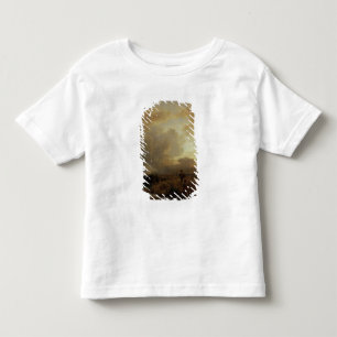 Camiseta De Bebé Tempestad de truenos en el campo, 1857 del claro