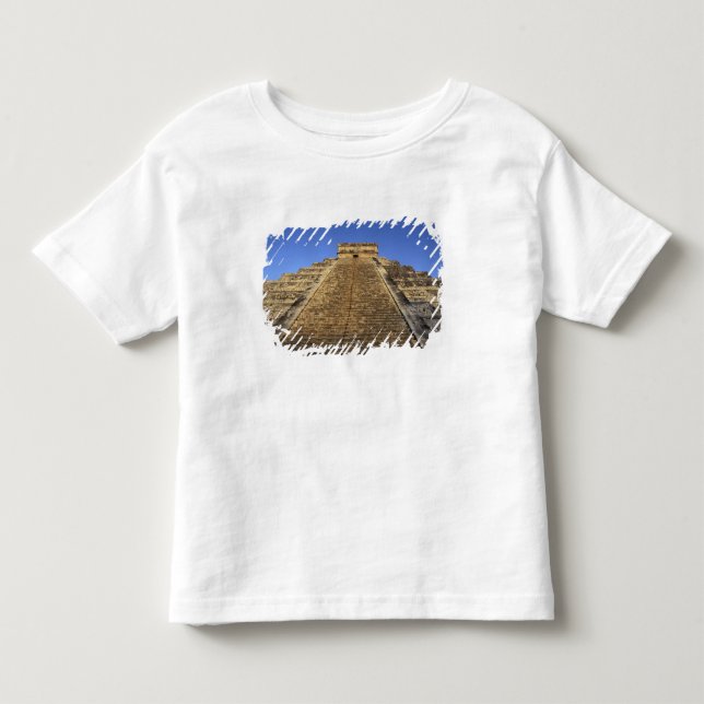 Camiseta De Bebé Templo de Kukulcán o Castillo) en 2 (Anverso)