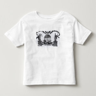 Camiseta De Bebé Templo de la libertad, 1834