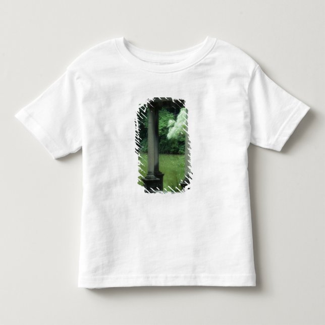 Camiseta De Bebé Templo del amor en los jardines viejos de Westbury (Anverso)