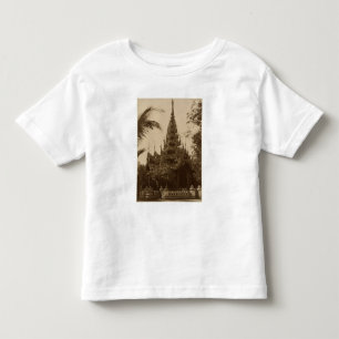Camiseta De Bebé Templo en Mandalay, Birmania, fin del siglo XIX