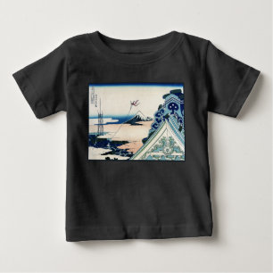Camiseta De Bebé Templo Honganji Vista de madera japonesa del monte