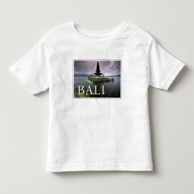 Camiseta De Bebé Templo Ulun Danu | Bali, Indonesia (Anverso)