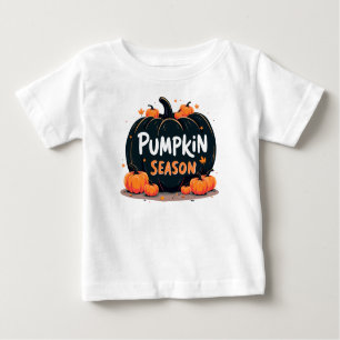 Camiseta De Bebé Temporada de calabazas, Día de Acción de Gracias