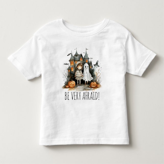 Camiseta De Bebé Ten mucho miedo - Entusiasmo atormentado en el dis (Anverso)