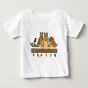 Camiseta De Bebé "Ten una buena caída" Otoño Teddy Bears Toddler To