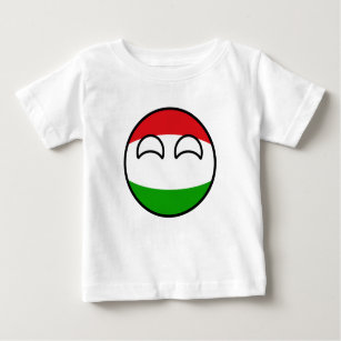 Camiseta De Bebé Tendencia divertida en el campo de Geeky Hungría